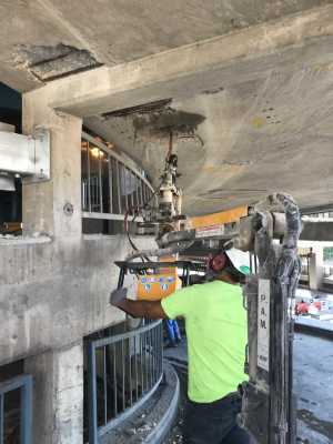 CONTRACTOR USES LEADING-EDGE CONCRETE REPAIR TECHNOLOGY